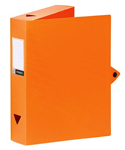 Viquel Class Doc Heftbox Polypropylen, Rücken 60 mm orange von Viquel