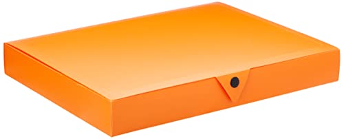 Viquel Class Doc Ordnungsbox aus Polypropylen, Rückenbreite: 40 mm, Orange von Viquel