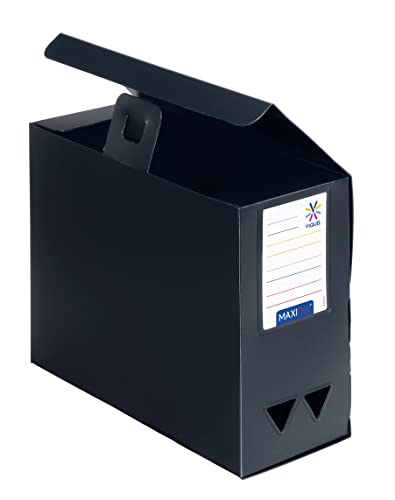 Viquel Maxi Doc Archivbox aus Polypropylen Rücken 120 mm schwarz Viquel Maxi Doc Archivbox aus Polypropylen Rücken 120 mm schwarz von Viquel