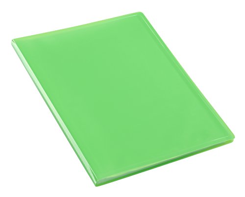 Viquel – Schützt Dokumente 80 Seiten (40 Hüllen) – Einband A4 – hergestellt in Frankreich – Grün Transparent von Viquel