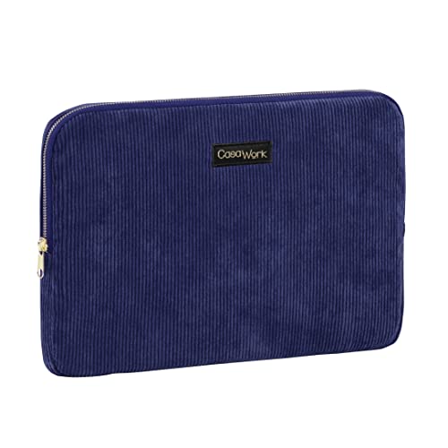 Viquel - Schutzhülle für Laptop 13 Zoll (33 cm) Casawork Velvet Blau von Viquel