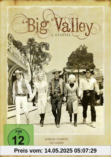 Big Valley - 1. Staffel [8 DVDs] von Virgil W. Vogel