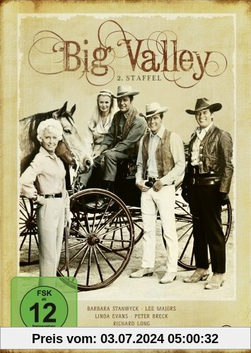 Big Valley - 2. Staffel [8 DVDs] von Virgil W. Vogel