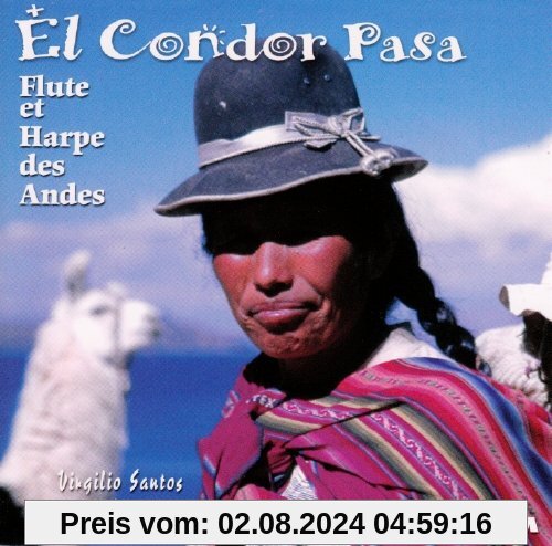 El Condor Pasa-Flöte und Harfe der Anden von Virgilio Santos
