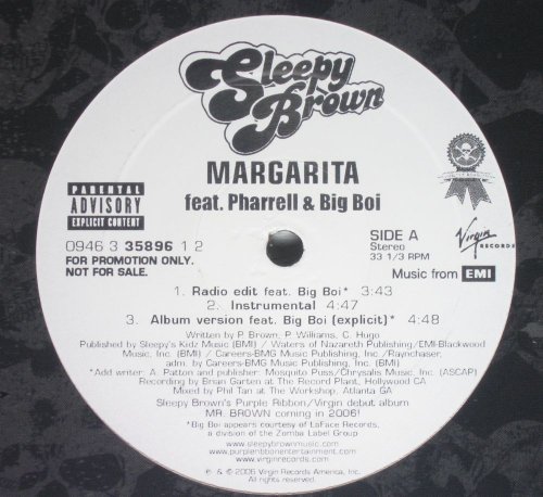 Margarita Feat Pharrell & Big Boi [Vinyl Single] von Virgin
