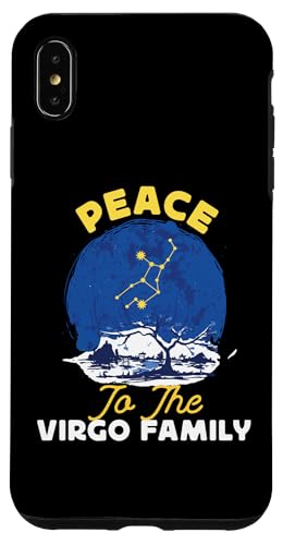 Jungfrau-Sternzeichen: Frieden für die Jungfrau-Familie Hülle für iPhone XS Max von Virgo Zodiac Sign Designs For Women