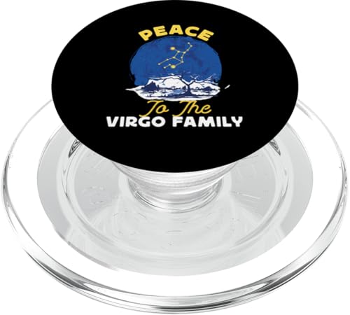 Jungfrau-Sternzeichen: Frieden für die Jungfrau-Familie PopSockets PopGrip für MagSafe Jungfrau-Sternzeichen: Frieden für die Jungfrau-Familie PopSockets PopGrip für MagSafe von Virgo Zodiac Sign Designs For Women