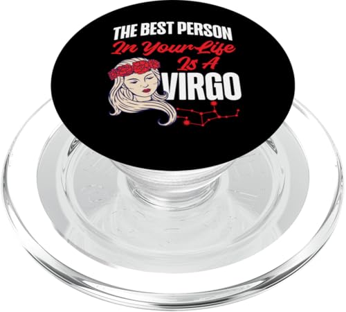 Jungfrau-Zodiac: Die beste Person in Ihrem Leben ist eine Jungfrau PopSockets PopGrip für MagSafe Jungfrau-Zodiac: Die beste Person in Ihrem Leben ist eine Jungfrau PopSockets PopGrip für MagSafe von Virgo Zodiac Sign Designs For Women