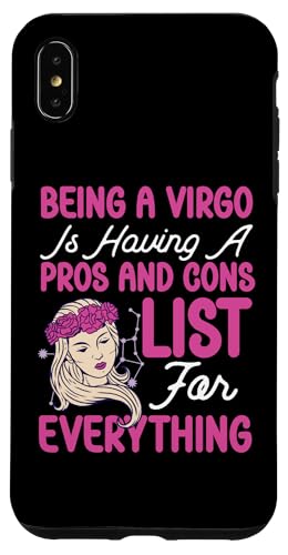 Jungfrau-Zodiac: Eine Vor- und Nachteile-Liste für alles haben Hülle für iPhone XS Max Jungfrau-Zodiac: Eine Vor- und Nachteile-Liste für alles haben Hülle für iPhone XS Max von Virgo Zodiac Sign Designs For Women