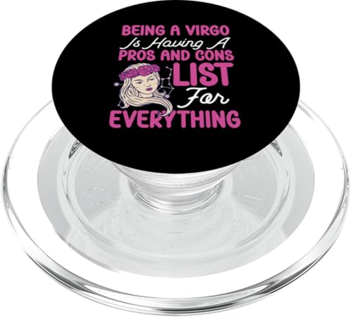Jungfrau-Zodiac: Eine Vor- und Nachteile-Liste für alles haben PopSockets PopGrip für MagSafe Jungfrau-Zodiac: Eine Vor- und Nachteile-Liste für alles haben PopSockets PopGrip für MagSafe von Virgo Zodiac Sign Designs For Women