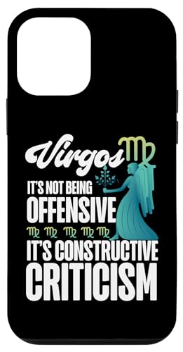 Jungfrau-Zodiac: Es ist keine beleidigende, sondern konstruktive Kritik Hülle für iPhone 12 mini von Virgo Zodiac Sign Designs For Women