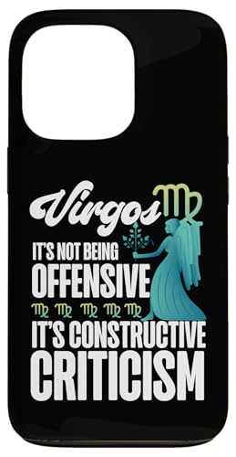 Jungfrau-Zodiac: Es ist keine beleidigende, sondern konstruktive Kritik Hülle für iPhone 13 Pro Jungfrau-Zodiac: Es ist keine beleidigende, sondern konstruktive Kritik Hülle für iPhone 13 Pro von Virgo Zodiac Sign Designs For Women
