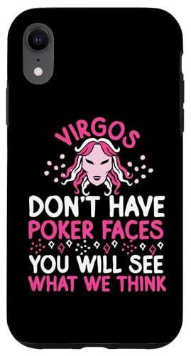 Jungfrau-Zodiac: Jungfrauen haben keine Pokergesichter Hülle für iPhone XR Jungfrau-Zodiac: Jungfrauen haben keine Pokergesichter Hülle für iPhone XR von Virgo Zodiac Sign Designs For Women