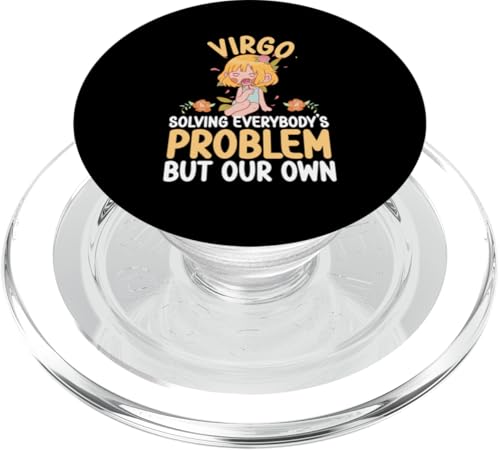 Jungfrau-Zodiac: Lösen Sie das Problem aller außer unserem eigenen PopSockets PopGrip für MagSafe Jungfrau-Zodiac: Lösen Sie das Problem aller außer unserem eigenen PopSockets PopGrip für MagSafe von Virgo Zodiac Sign Designs For Women