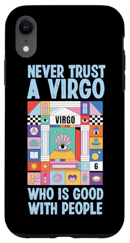 Jungfrau-Zodiac: Vertraue niemals einer Jungfrau, die gut mit Menschen ist Hülle für iPhone XR Jungfrau-Zodiac: Vertraue niemals einer Jungfrau, die gut mit Menschen ist Hülle für iPhone XR von Virgo Zodiac Sign Designs For Women