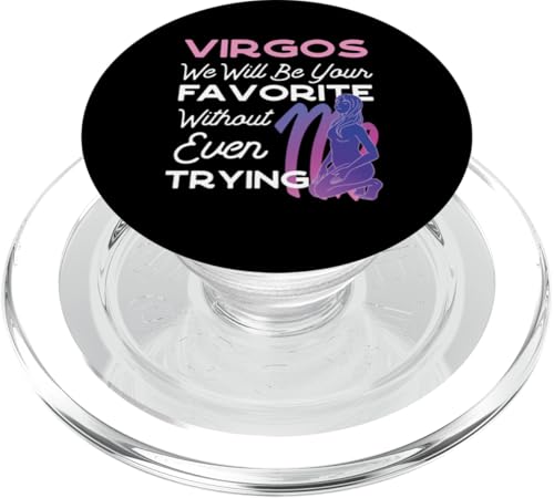 Jungfrau-Zodiac: Wir werden Ihr Favorit sein, ohne es zu versuchen PopSockets PopGrip für MagSafe Jungfrau-Zodiac: Wir werden Ihr Favorit sein, ohne es zu versuchen PopSockets PopGrip für MagSafe von Virgo Zodiac Sign Designs For Women