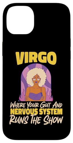 Jungfrau-Zodiak: Darm und Nervensystem führt die Show Hülle für iPhone 14 Plus von Virgo Zodiac Sign Designs For Women