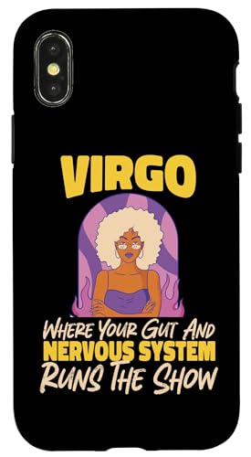 Jungfrau-Zodiak: Darm und Nervensystem führt die Show Hülle für iPhone X/XS Jungfrau-Zodiak: Darm und Nervensystem führt die Show Hülle für iPhone X/XS von Virgo Zodiac Sign Designs For Women