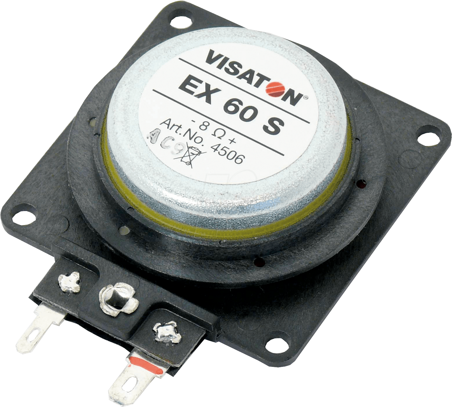 VIS EX60S-4 - Elektrodynamischer Exiter EX 60S, 25 W, 4 Ohm von Visaton