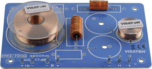 Visaton HW 2/70 NG - 8 Ohm 2-Wege Frequenzweiche 8Ω von Visaton