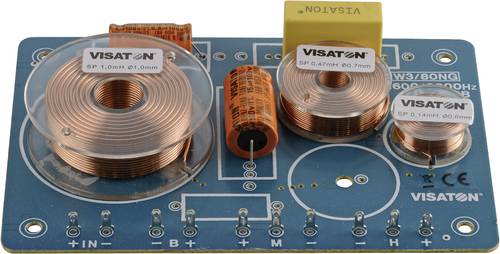 Visaton HW 3/80 NG - 8 Ohm 3-Wege Frequenzweiche 8Ω von Visaton