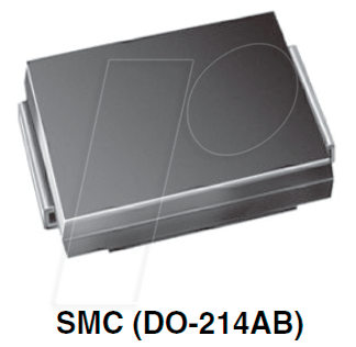 SMCJ15A VIS - TVS-Diode, Unidirektional, 15 V, 1500 W, DO-214AB/SMC von Vishay