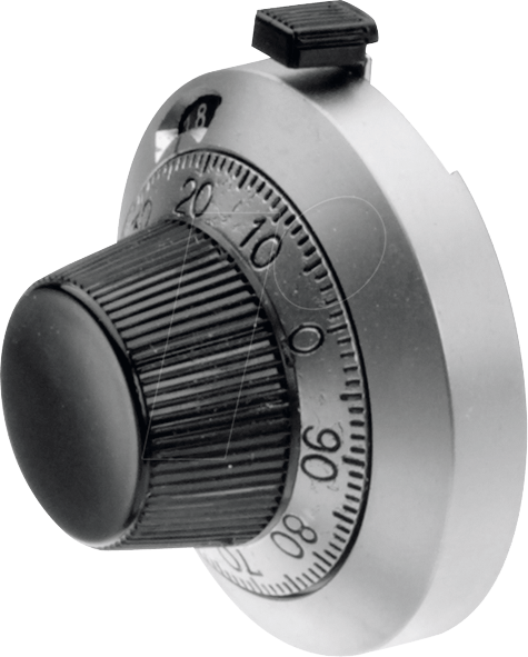 VIS 21A11B10 - Drehknopf für Potentiometer, 15, 6,35 mm von Vishay
