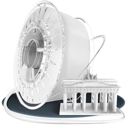 Vision 3D® Filament - [1KG Spule] 3D Drucker Filament 1.75 - Biologisch abbaubar & sauber gewickelt - kompatibel mit FDM 3d-Druckern incl. Slip Bag von Vision 3D