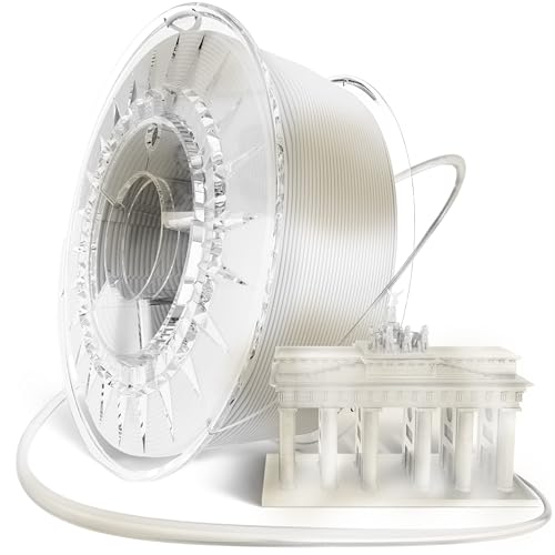 Vision 3D® PETG Filament 1.75 - [1KG Spule] 3D Drucker Filament PETG - Wasserfest, Hitze- & UV-beständig - Outdoor geeignet - kompatibel mit FDM 3D-Druckern incl. Slipbag… von Vision 3D