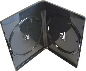Vision Media Amaray Doppel-DVD-/Blu-Ray/CD-Hülle, Schwarz, 10 Stück Vision Media Amaray Doppel-DVD-/Blu-Ray/CD-Hülle, Schwarz, 10 Stück von Vision Media
