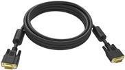 VISION Professional - VGA-Kabel - HD-15 (VGA) (M) bis HD-15 (VGA) (M) - 10 m - Daumenschrauben - Schwarz (TC 10MVGAP/BL) von Vision