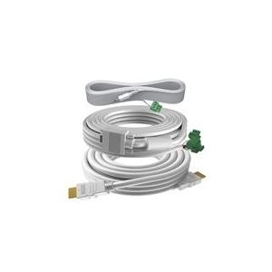 VISION Techconnect 3 - Video-/Audio-Kabelkit - 15,0m - weiß (TC3-PK15MCABLES) von Vision