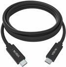 Vision 1m Black USB-C Cable (TC 1MUSBC/BL) von Vision