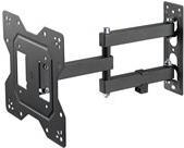 Vision - Klammer - für LCD-Display (einstellbarer Arm) - Stahl, kaltgewalzter Stahl - Schwarz - Bildschirmgröße: 50.8-127 cm (20-50) - Wandmontage von Vision
