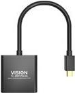 Vision Professional - Videokabel - Mini DisplayPort (M) bis HD-15 (VGA) (M) - Schwarz von Vision