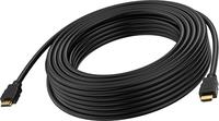 Vision Professionelles Installations-HDMI-Kabel - LEBENSLANGE GARANTIE - 8K bei 60 Hz - HDMI-Version 2.1 - 48 Gbps - doppelt abgeschirmt - vergoldete Stecker - HDMI (M) auf HDMI (M) - Außendurchmesser 8 mm - AWG 26 - 10 m - schwarz (TC 10MHDMI8K/BL) von Vision