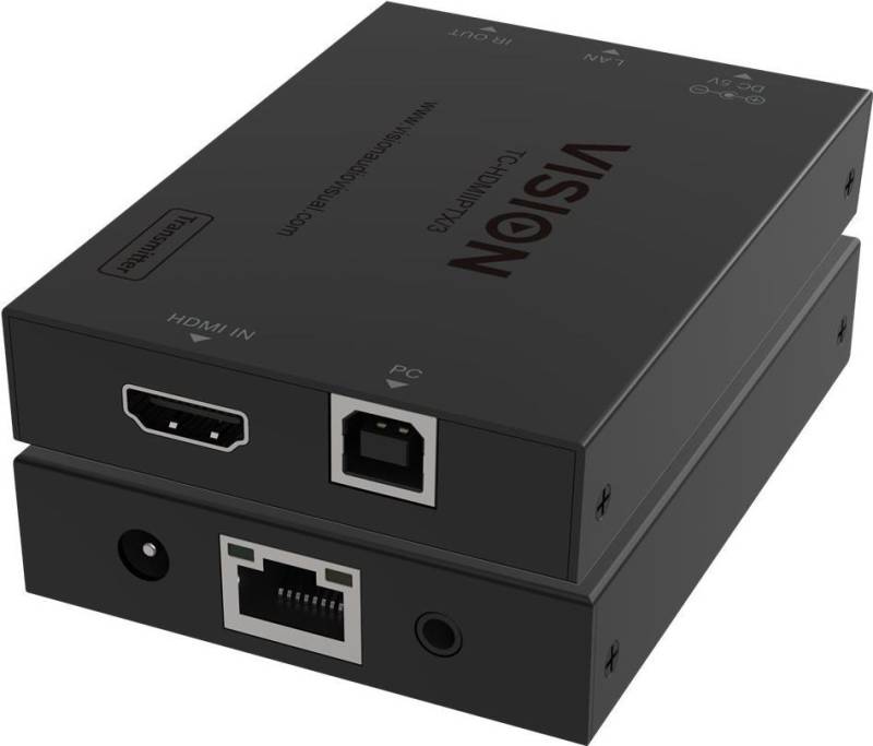 Vision TC-HDMIIPTX/3 - KVM-/Audio-/Infrarot-Verlängerung - Sender - über CAT 6 - USB - bis zu 150 m von Vision