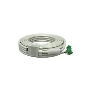 Vision Techconnect 2 - VGA-Kabel - HD-15 (M) - 4-polig Phoenix (M) - 5,0m - geformt - beige (TC2 5MVGA) von Vision