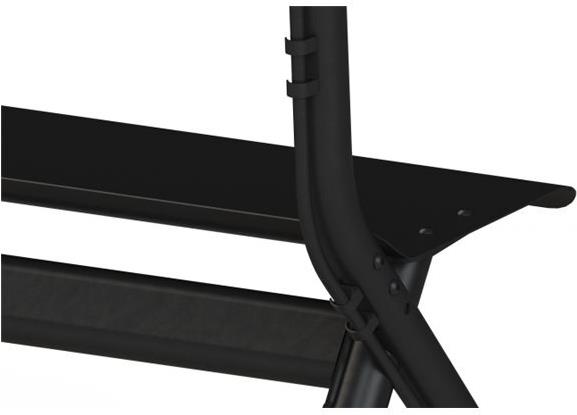 Vision VFM-F12 - Wagen - für LCD-Display - Staffelei-Stil - Stahl - mattschwarz - Bildschirmgröße: 139.7-254 cm (55-100) (VFM-F12) von Vision