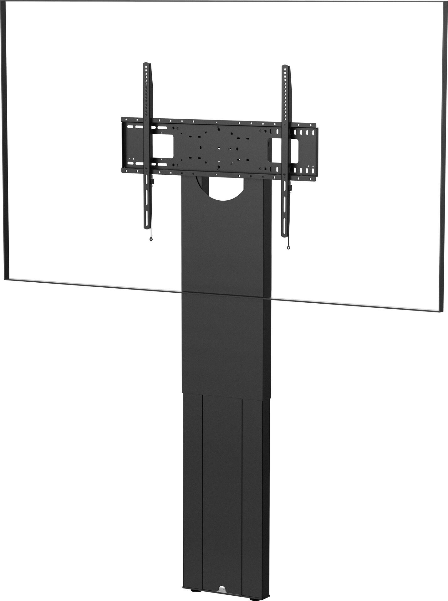 Vision VFM-F51 - Aufstellung - nicht angetrieben - für Flachbildschirm - extra stark - Stahl - mattschwarz - Bildschirmgröße: 120-245 cm (47-98) - Boden- oder Wandmontage von Vision