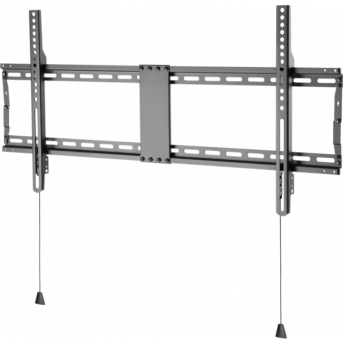 Vision VFM-W8X4V/2 - Befestigungskit (Wandmontage) - für Flachbildschirm - verriegelbar - kaltgewalzter Stahl - Schwarz - Bildschirmgröße: 119.4-190.5 cm (47-75) von Vision