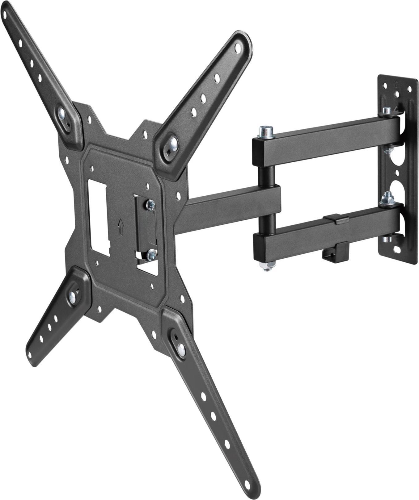Vision VFM-WA4X4/V3 - Befestigungskit - Doppelgelenk - für LCD-Display - Stahl - Schwarz - Bildschirmgröße: 94-152.4 cm (37-60) - Wandmontage von Vision