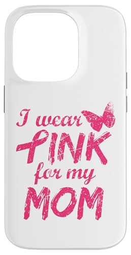 I Wear Pink For My Mom Breast Cancer Awareness Hülle für iPhone 14 Pro I Wear Pink For My Mom Breast Cancer Awareness Hülle für iPhone 14 Pro von Visit Us: Breast Cancer Medical Awareness