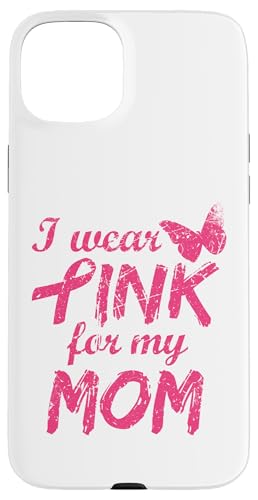 I Wear Pink For My Mom Breast Cancer Awareness Hülle für iPhone 15 Plus I Wear Pink For My Mom Breast Cancer Awareness Hülle für iPhone 15 Plus von Visit Us: Breast Cancer Medical Awareness