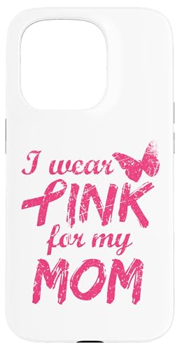 I Wear Pink For My Mom Breast Cancer Awareness Hülle für iPhone 15 Pro I Wear Pink For My Mom Breast Cancer Awareness Hülle für iPhone 15 Pro von Visit Us: Breast Cancer Medical Awareness