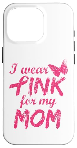 I Wear Pink For My Mom Breast Cancer Awareness Hülle für iPhone 16 Pro I Wear Pink For My Mom Breast Cancer Awareness Hülle für iPhone 16 Pro von Visit Us: Breast Cancer Medical Awareness