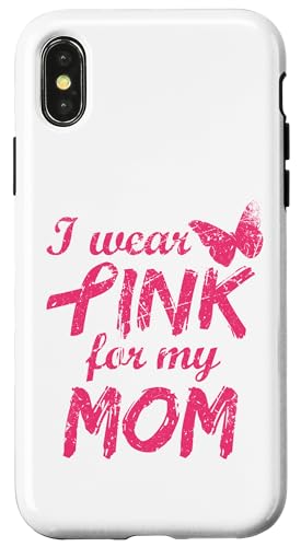 I Wear Pink For My Mom Breast Cancer Awareness Hülle für iPhone X/XS I Wear Pink For My Mom Breast Cancer Awareness Hülle für iPhone X/XS von Visit Us: Breast Cancer Medical Awareness