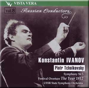 Tchaikovsky - Symphony No. 5 in e-moll / Festival Overture The Year 1812 - Konstantin Ivanov (CD) von Vista Vera