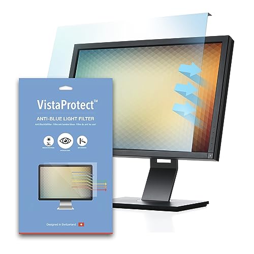 VistaProtect - Premium Anti-Blaulichtfilter und -Schutz für Computermonitore, Abnehmbar (23" bis 24" Zoll) von VistaProtect
