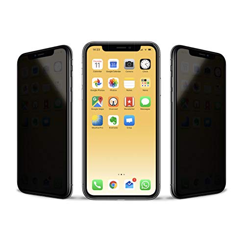 VistaProtect – Premium Glas Blickschutzfilter, Blickschutzfolie, Datenschutzfilter, Privacy Filter für Apple iPhone 11 Pro Max & iPhone Xs Max von VistaProtect